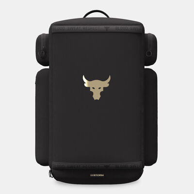 Under Armour Men's Project Rock Duffle Backpack Black Under Armour Men's Project Rock Duffle Backpack Black