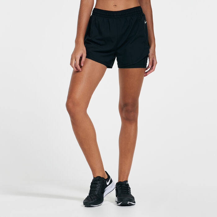 Nike Women's Tempo 2-In1 Luxe Shorts Black Nike Women's Tempo 2-In1 Luxe Shorts Black image number 0