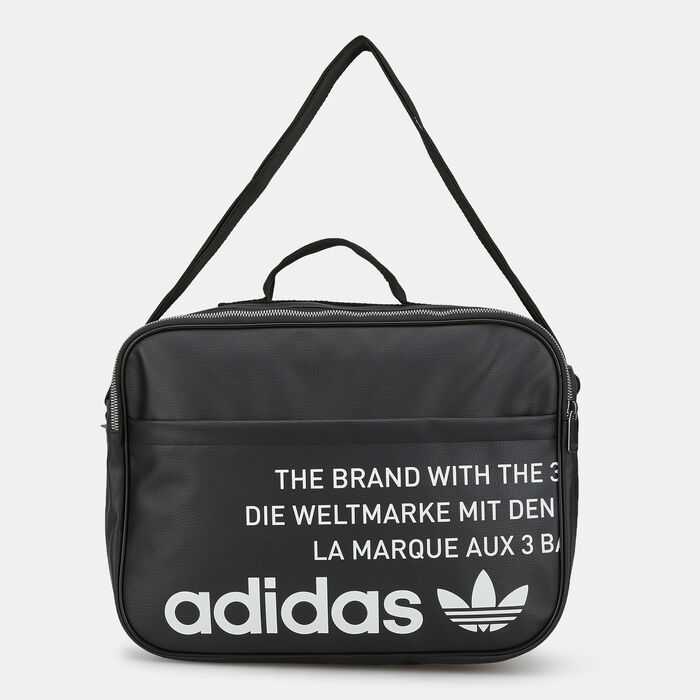 adidas Originals Vintage Airliner Bag Grey adidas Originals Vintage Airliner Bag Grey image number 0