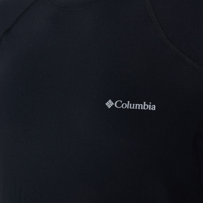 Columbia Men's Omni-Heat™ Midweight Baselayer Crew T-Shirt Black Columbia Men's Omni-Heat™ Midweight Baselayer Crew T-Shirt Black image number 3
