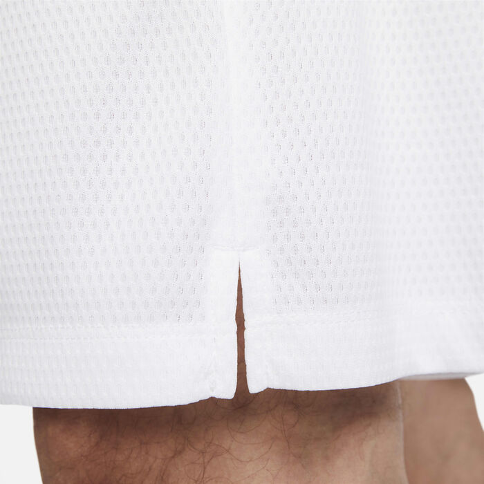 Nike Men's Icon Dri-FIT Basketball Shorts White Nike Men's Icon Dri-FIT Basketball Shorts White image number 4