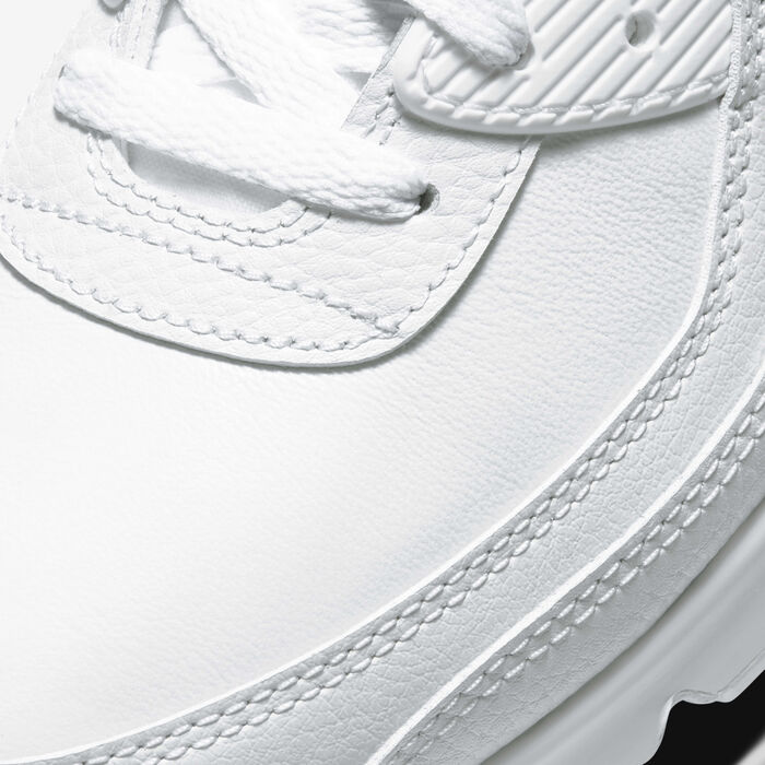 Nike Men's Air Max 90 LTR Shoes White Nike Men's Air Max 90 LTR Shoes White image number 7