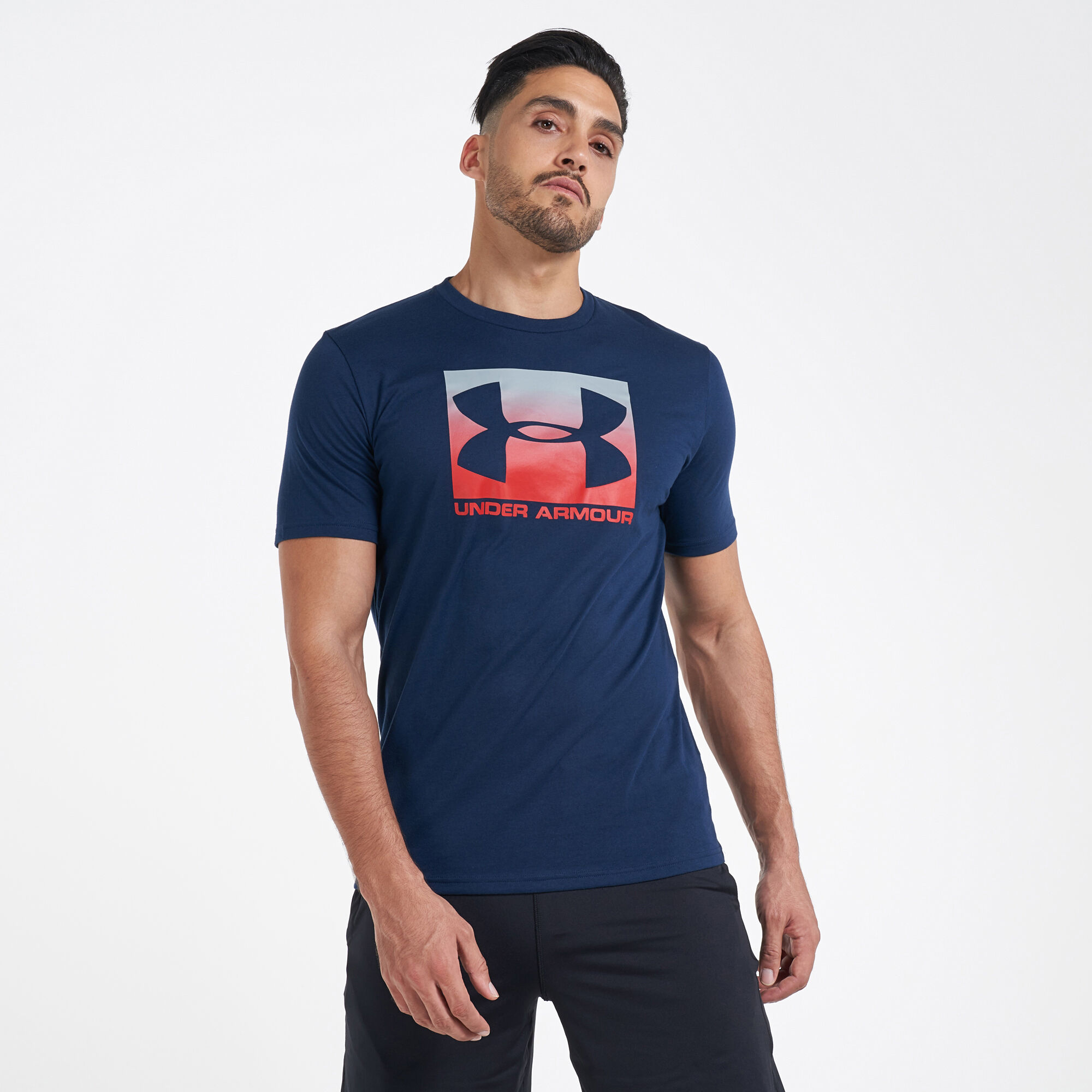 Under armour t store shirts blue men