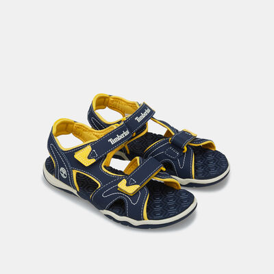 Timberland Kids' Adventure Seeker 2-Strap Sandal (Younger Kids) Blue