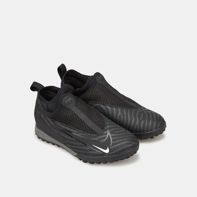 Nike Kids' Jr. Phantom GX Academy Dynamic Fit Turf Ground Football Shoe Black