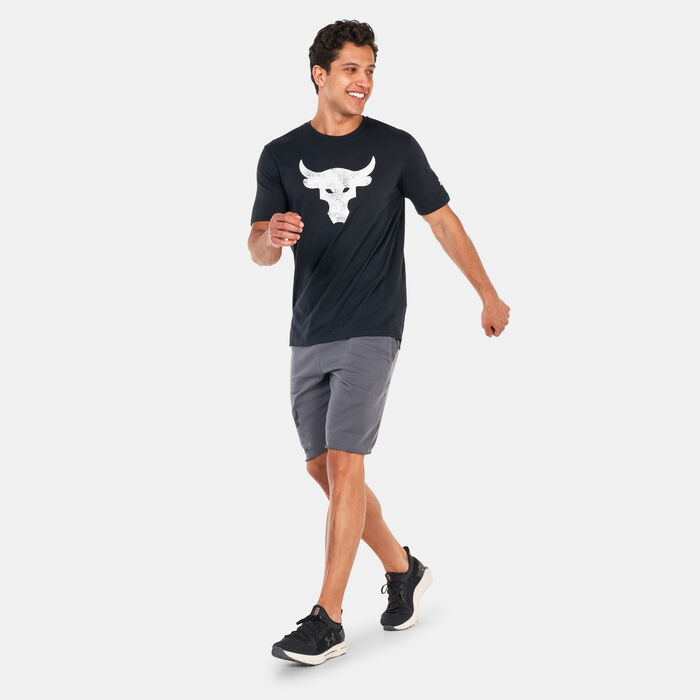 Under Armour Men's Project Rock Brahma Bull T-Shirt Black image number 2