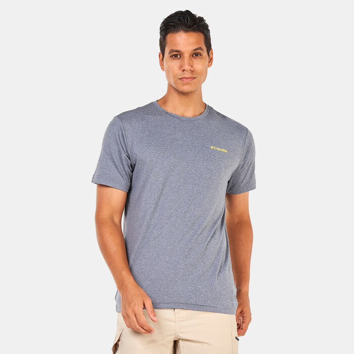 Columbia Men's Tech Trail™ Graphic T-Shirt Grey Columbia Men's Tech Trail™ Graphic T-Shirt Grey image number 0