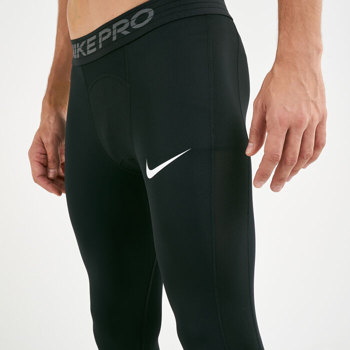 Nike Men's Pro 3/4 Tights Black image number 3