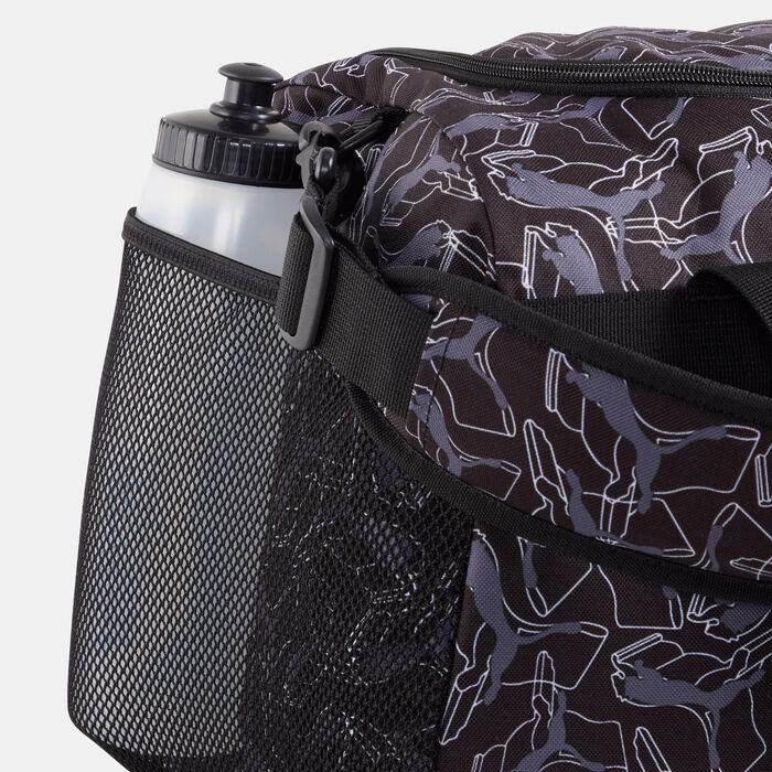 PUMA Men's Challenger Medium Duffel Bag Black PUMA Men's Challenger Medium Duffel Bag Black image number 2