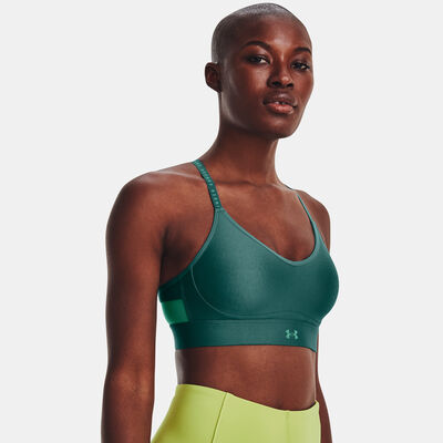 Under Armour Women's Infinity Covered Sports Bra Green