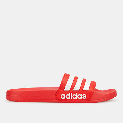 adidas Men's Adilette Shower Slides Red