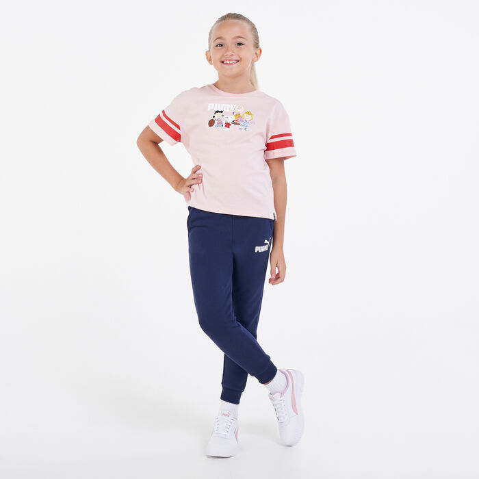 PUMA Kids' X PEANUTS T-Shirt Pink PUMA Kids' X PEANUTS T-Shirt Pink image number 2