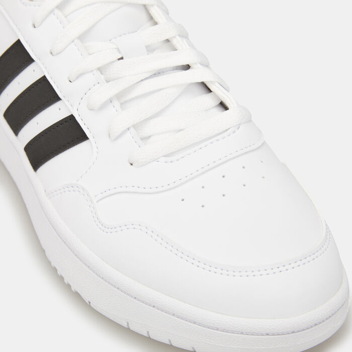 adidas Men's Hoops 3.0 Mid Classic Vintage Shoe White adidas Men's Hoops 3.0 Mid Classic Vintage Shoe White image number 4