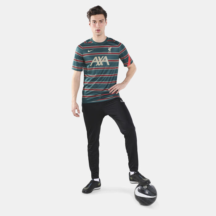 Nike Men's Liverpool F.C. Dri-FIT T-Shirt Green Nike Men's Liverpool F.C. Dri-FIT T-Shirt Green image number 2