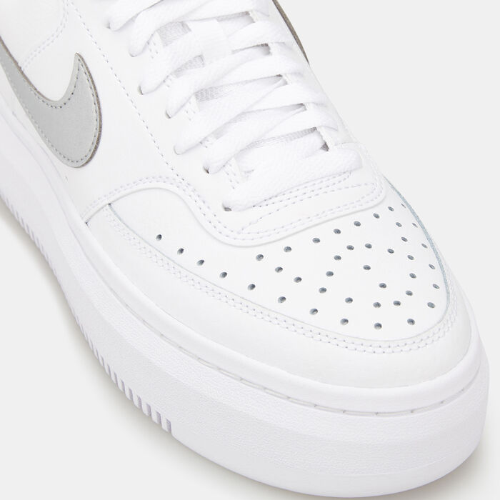 Nike Women's Court Vision Alta Shoe White Nike Women's Court Vision Alta Shoe White image number 4