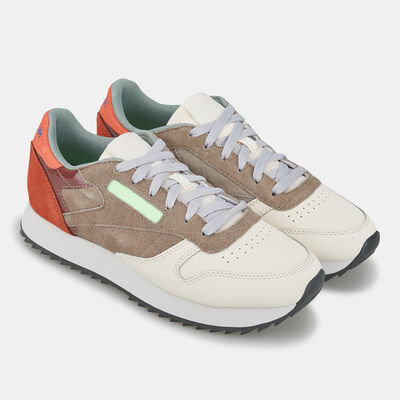 Reebok Women's Classic Leather Ripple Shoe Ivory