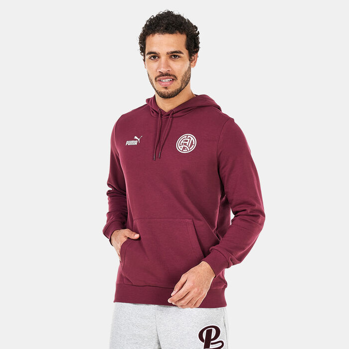 PUMA Men's ftblCore Qatar Fan Hoodie Grey PUMA Men's ftblCore Qatar Fan Hoodie Grey image number 0