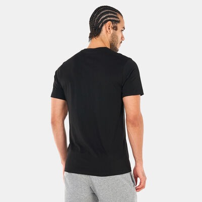 New Era Men's NBA Brooklyn Nets Script T-Shirt Black