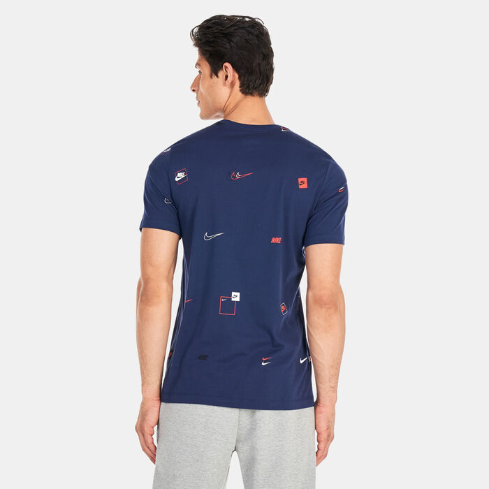 Nike Men's Sportswear T-Shirt Blue Nike Men's Sportswear T-Shirt Blue image number 1