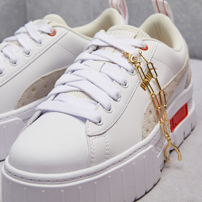 PUMA Women's Mayze Lucky Charm Shoe White PUMA Women's Mayze Lucky Charm Shoe White image number 8
