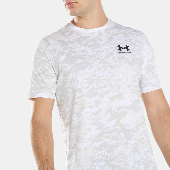 Under Armour Men's UA ABC Camo Print T-Shirt White image number 3