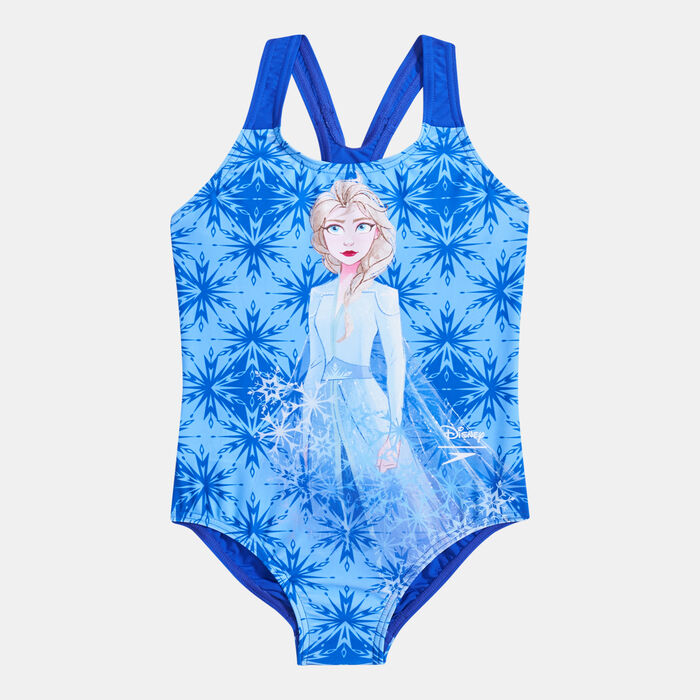 Speedo Kids' X Disney Frozen 2 Elsa Splashback Swimsuit (Baby & Toddler) Multi image number 0