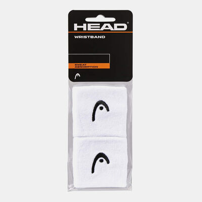 HEAD Logo Wristband (2.5 inches) White HEAD Logo Wristband (2.5 inches) White