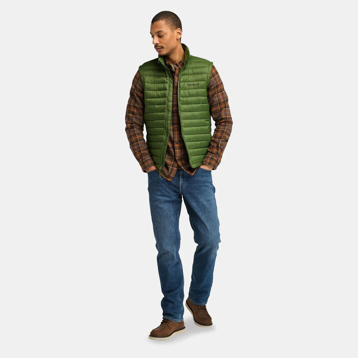 Timberland Men's Axis Peak DWR Hiking Vest Green image number 2