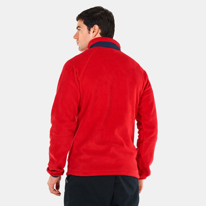 Columbia Men's Rapid Expedition™ Full Zip Fleece Jacket Red Columbia Men's Rapid Expedition™ Full Zip Fleece Jacket Red image number 1