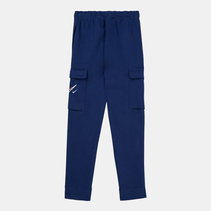 Nike Kids' Sportswear Fleece Cargo Trousers (Older Kids) Blue Nike Kids' Sportswear Fleece Cargo Trousers (Older Kids) Blue image number 1