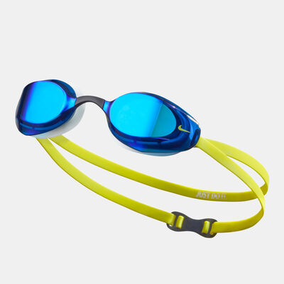 Nike Swim Vapor Mirror Performance Swimming Goggles yellow