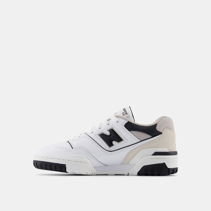 New Balance Kids' BB550 Shoes White image number 2