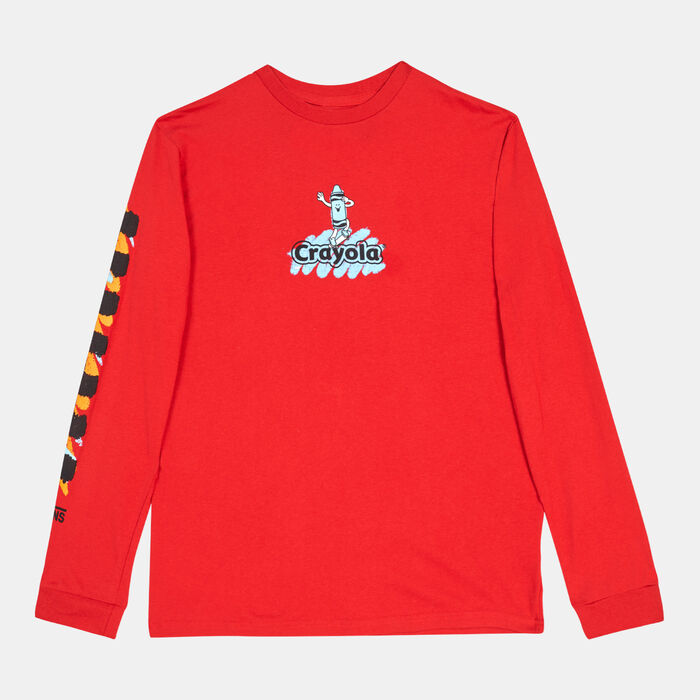 Vans Kids' x Crayola Crayon T-Shirt Red Vans Kids' x Crayola Crayon T-Shirt Red image number 0