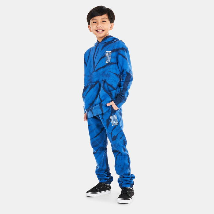 Vans Kids' Tie Dye Fleece Pants (Older Kids) Blue Vans Kids' Tie Dye Fleece Pants (Older Kids) Blue image number 2