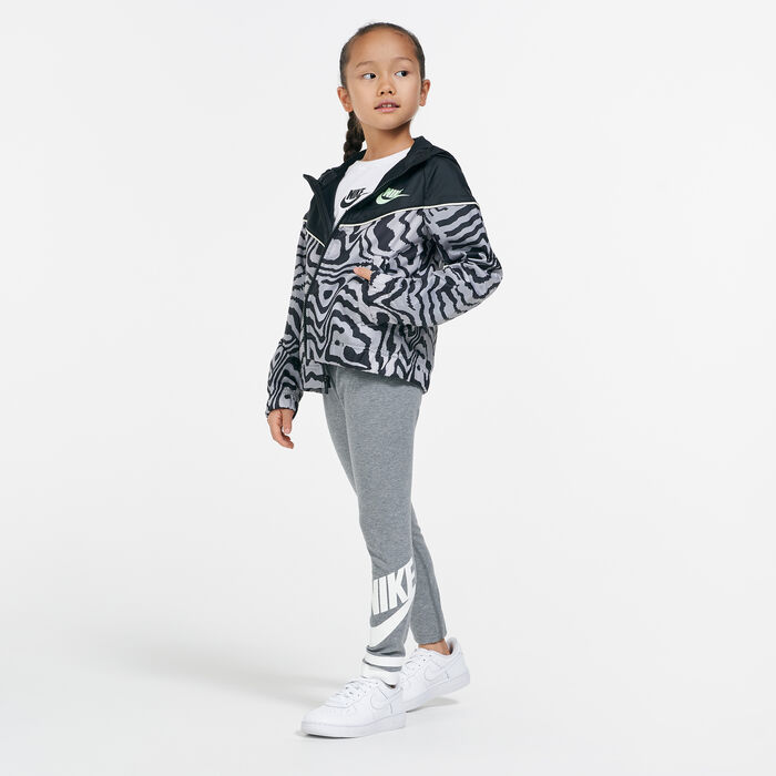Nike Kids' Sportswear Windrunner Jacket Black image number 2