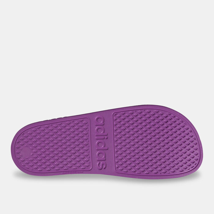 adidas Men's Adilette Aqua Slides Purple adidas Men's Adilette Aqua Slides Purple image number 3