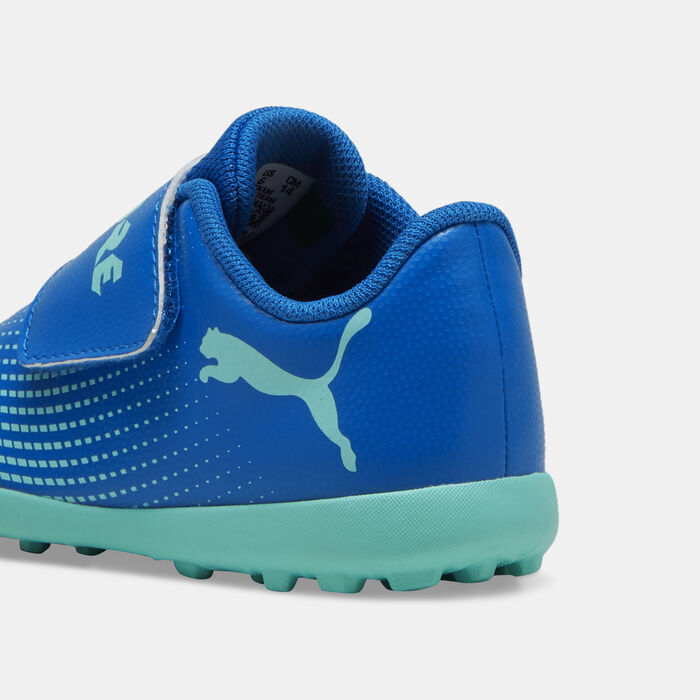 PUMA Kids' FUTURE 7 PLAY Turf Ground Football Shoes Blue PUMA Kids' FUTURE 7 PLAY Turf Ground Football Shoes Blue image number 4