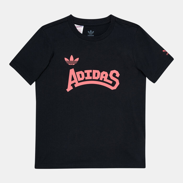 adidas Originals Kids' Graphic T-Shirt Black adidas Originals Kids' Graphic T-Shirt Black image number 0