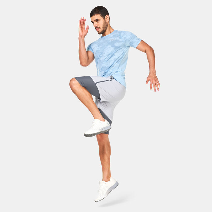 Under Armour Men's Streaker Speed Camo T-Shirt Blue Under Armour Men's Streaker Speed Camo T-Shirt Blue image number 2