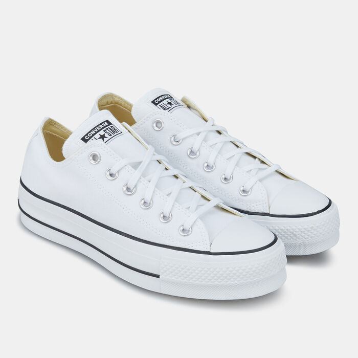 Converse Chuck Taylor All Star Platform Ox Unisex Shoe White Converse Chuck Taylor All Star Platform Ox Unisex Shoe White image number 1