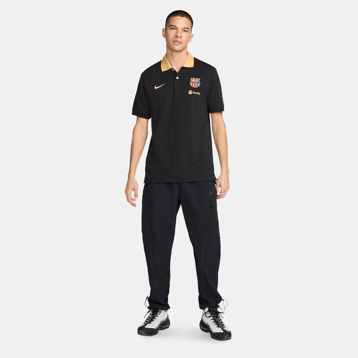 Nike Men's FC Barcelona 2.0 Polo Shirt Black Nike Men's FC Barcelona 2.0 Polo Shirt Black image number 2