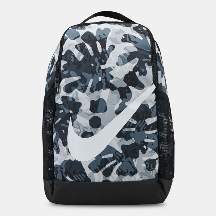 Nike Kids' Brasilia Printed Backpack Black image number 0