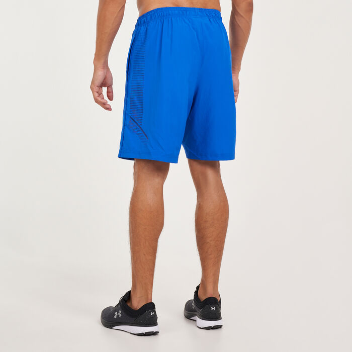 Under Armour Men’s Woven Graphic Shorts Blue Under Armour Men’s Woven Graphic Shorts Blue image number 1