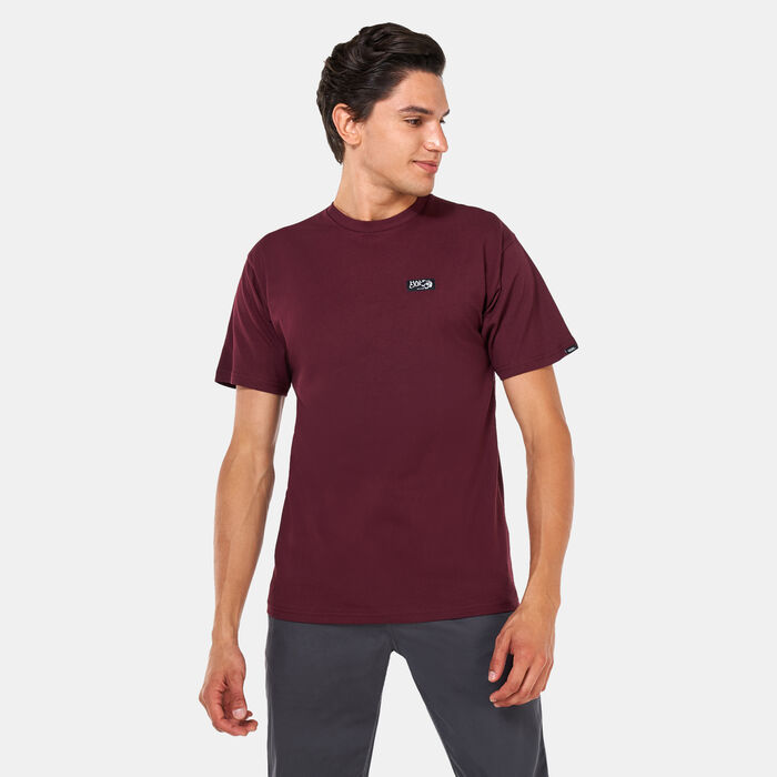 Vans Men's Caballero Dragon Patch T-Shirt Red Vans Men's Caballero Dragon Patch T-Shirt Red image number 0