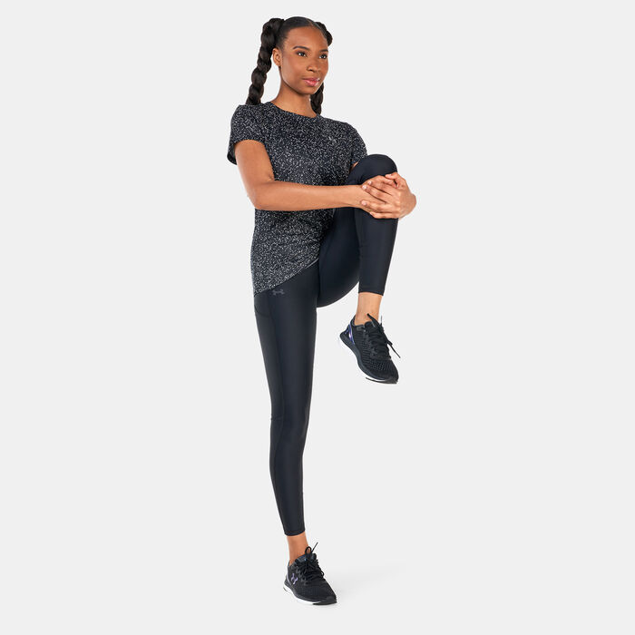Under Armour Women's Armour Branded Leggings Black Under Armour Women's Armour Branded Leggings Black image number 2