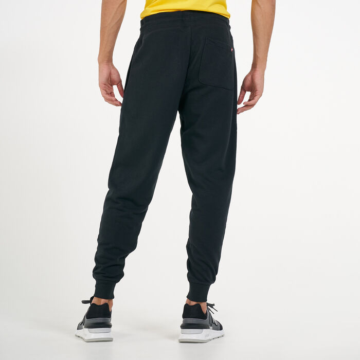 New Balance Men's Essentials Stacked Logo Sweatpants Black New Balance Men's Essentials Stacked Logo Sweatpants Black image number 1