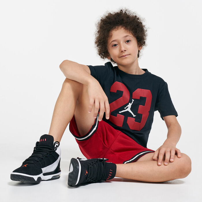 Jordan Kids' Michael Jordan Iconic 23 Logo T-Shirt (Older Kids) Black image number 2