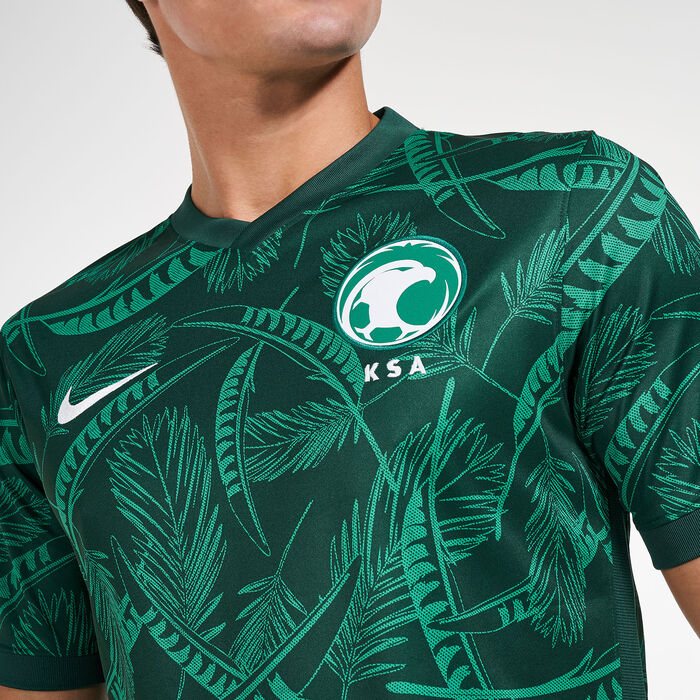 Nike Men's Saudi Arabia 2020 Stadium Away Jersey Green image number 3