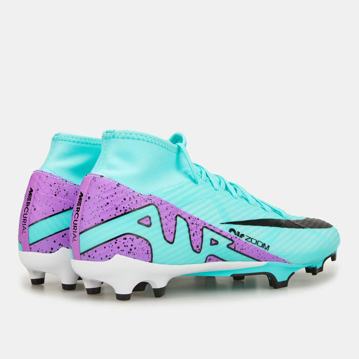 Nike Men's Zoom Mercurial Superfly 9 Academy Multi-Ground Football Shoe Green Nike Men's Zoom Mercurial Superfly 9 Academy Multi-Ground Football Shoe Green image number 3