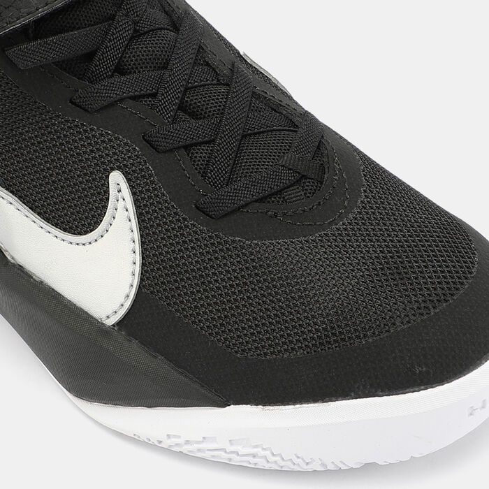 Nike Kids' Team Hustle D 10 FlyEase Shoe (Older Kids) Black Nike Kids' Team Hustle D 10 FlyEase Shoe (Older Kids) Black image number 4